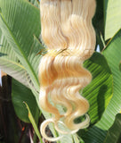 RAW Laotian Blonde wavy hair